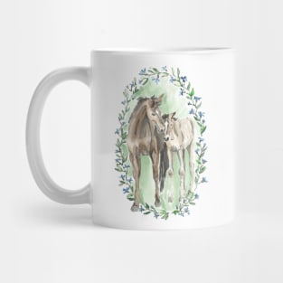 Horse family Mug